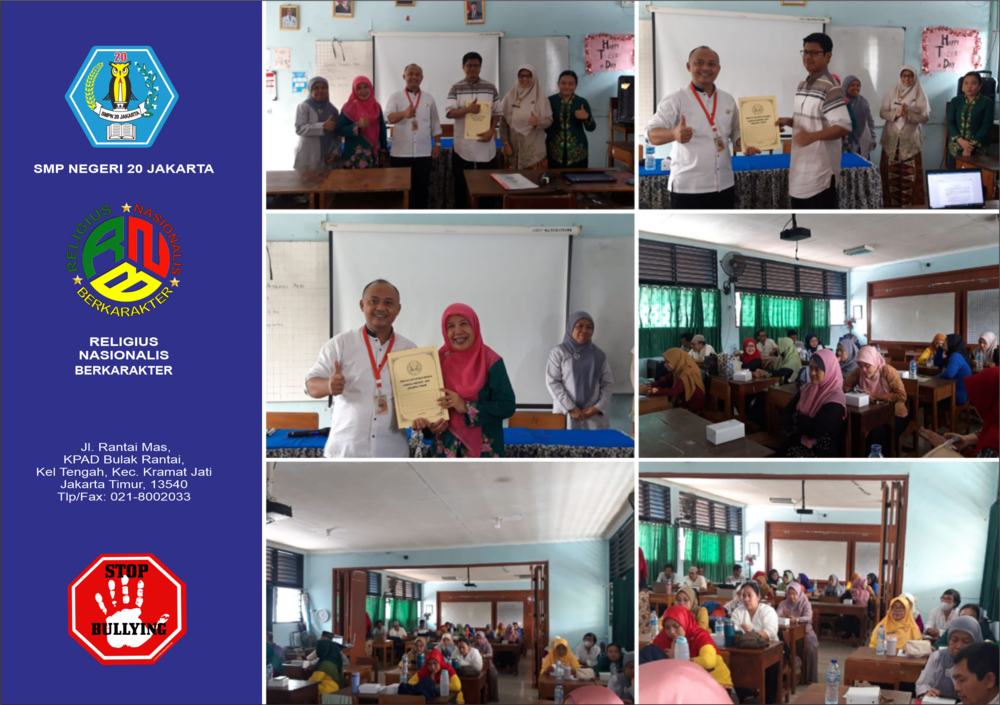 Dewan Guru SMPN 20 Jakarta Gelar Pemilihan Pengurus PGRI Ranting SMPN 20 Jakarta Periode 2025-2030